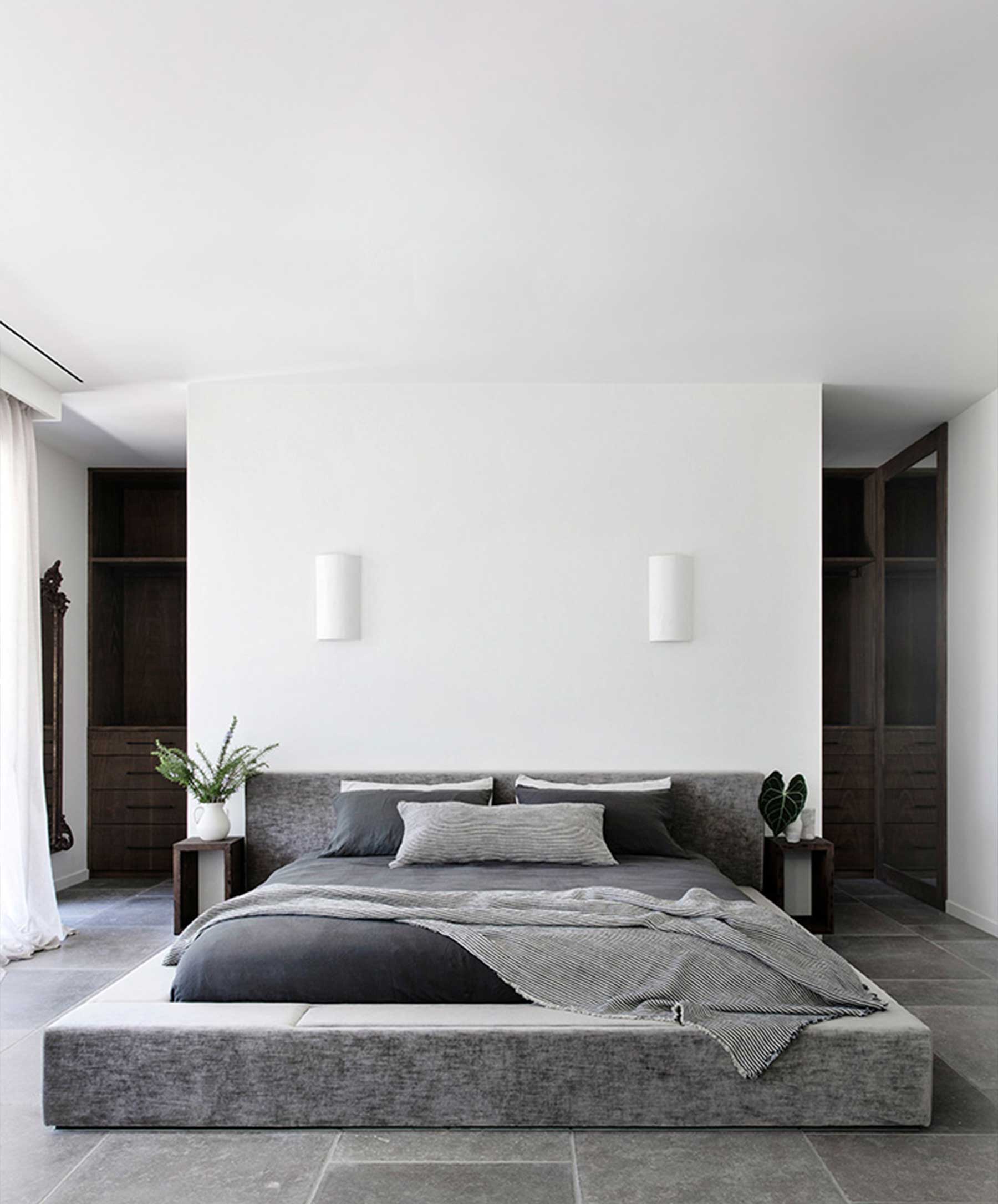Washed Linen Duvet Cover in Slate - Image 3