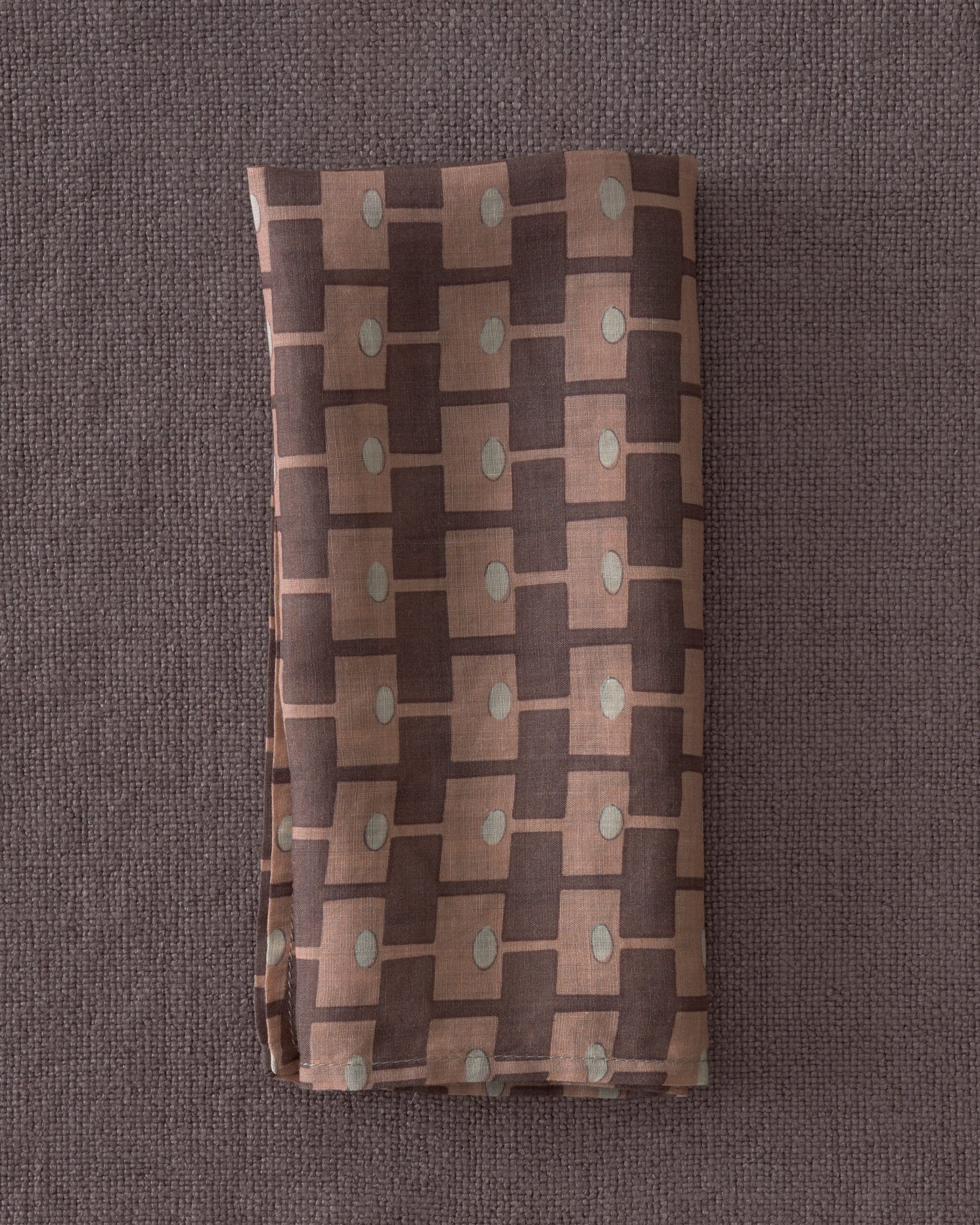 Woven Contrast Cloth Napkin for Everyday Dining Style 2 - Image 2